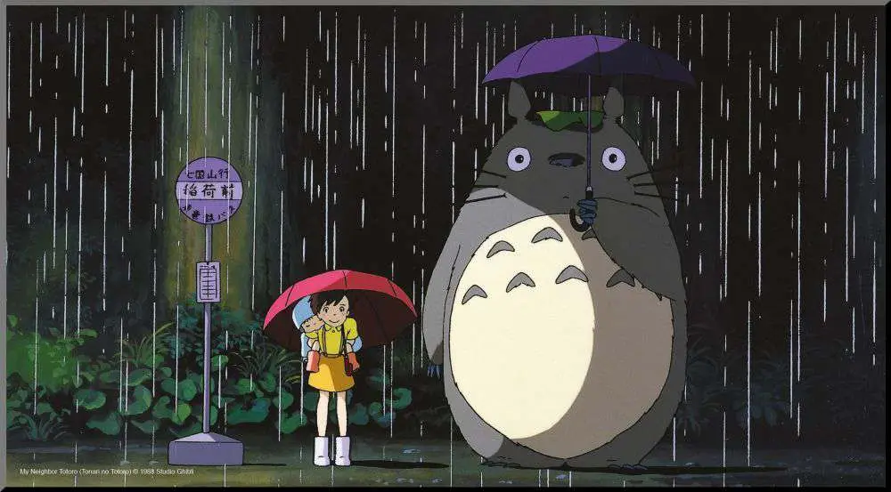 STUDIO GHIBLI - Totoro Bus Stop Wood Panel - Figurine